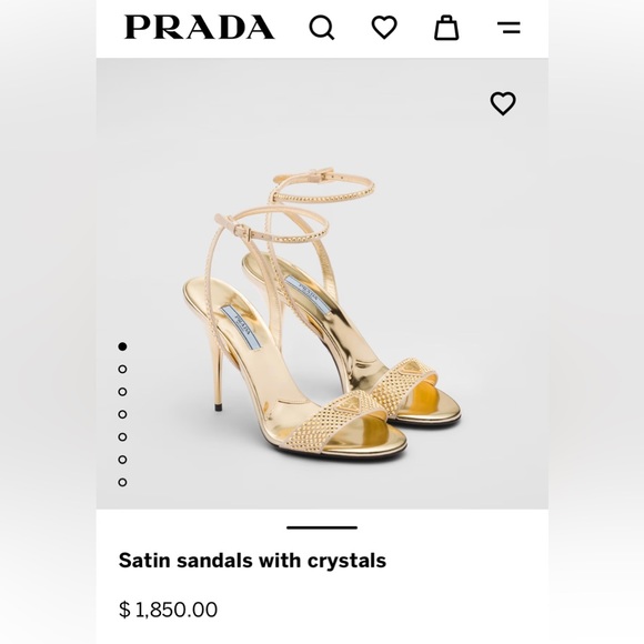 SOLD!$900 OFF New! PRADA with Cristal 🌟✨✨✨ - Picture 4 of 11